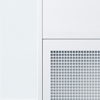 Oczyszczacz powietrza Safe Air dla Es System K projekt Grid Studio Projektowe