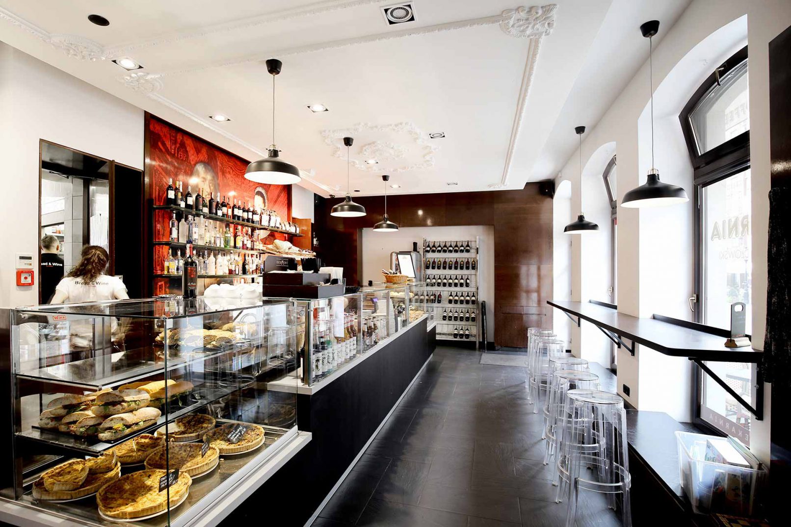 Projekt adaptacji lokalu - aranżacja ściany