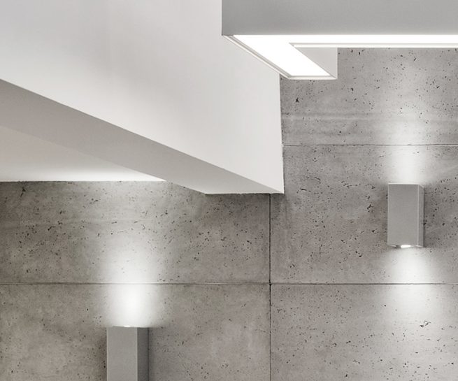 Projekt biura - aranżacja ścian