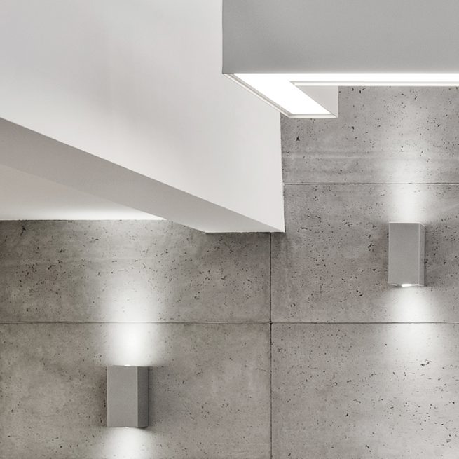 Projekt biura - aranżacja ścian