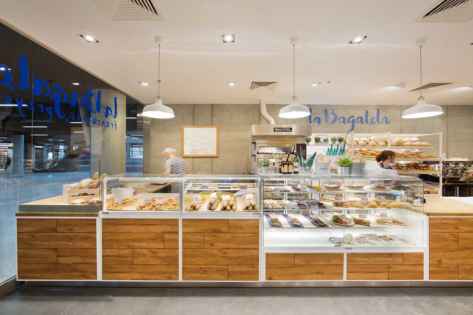 Projekt lokalu gastronomicznego - projekt bistro