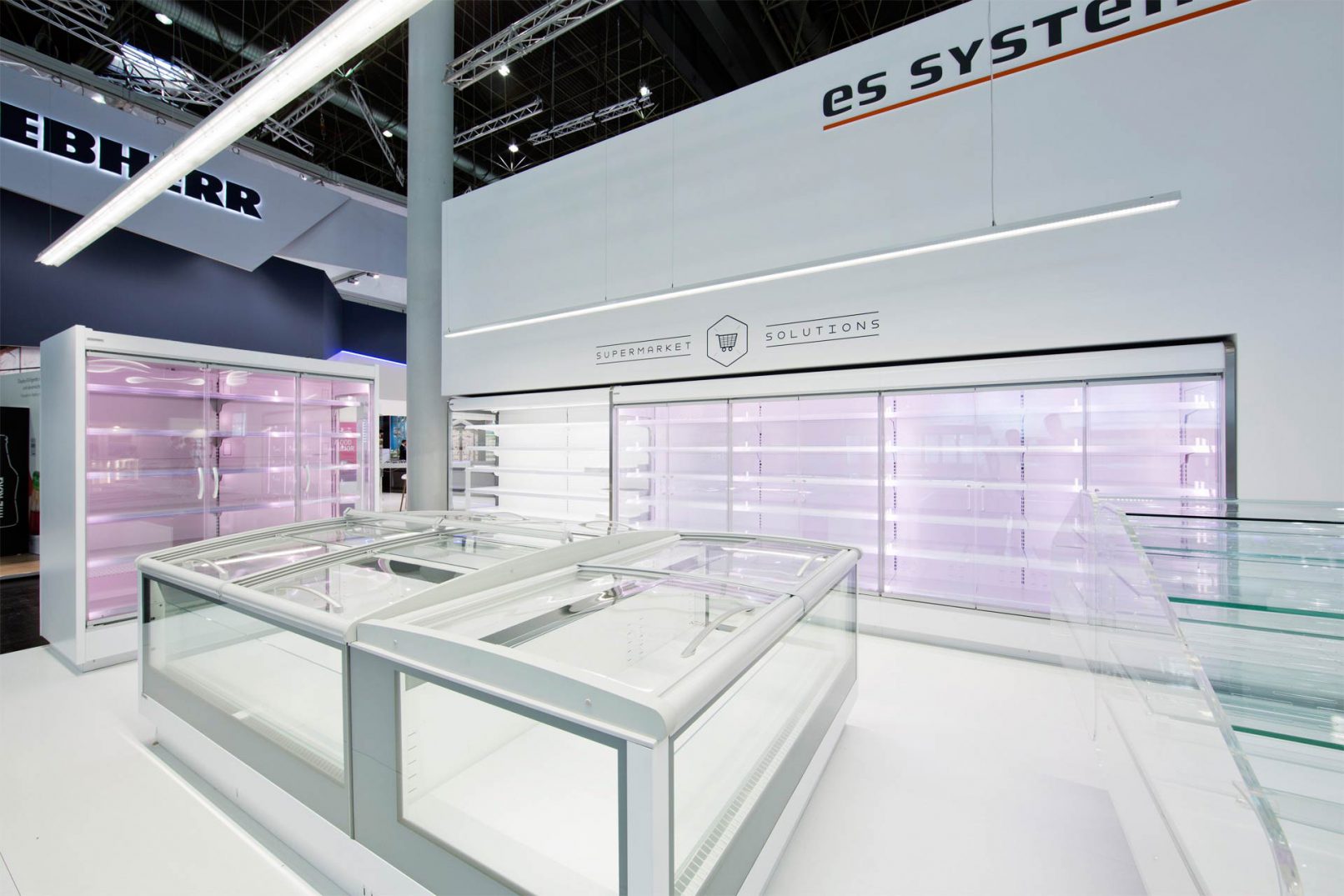 Projektowanie stoisk targowych - projekt powierzchni supermarketu