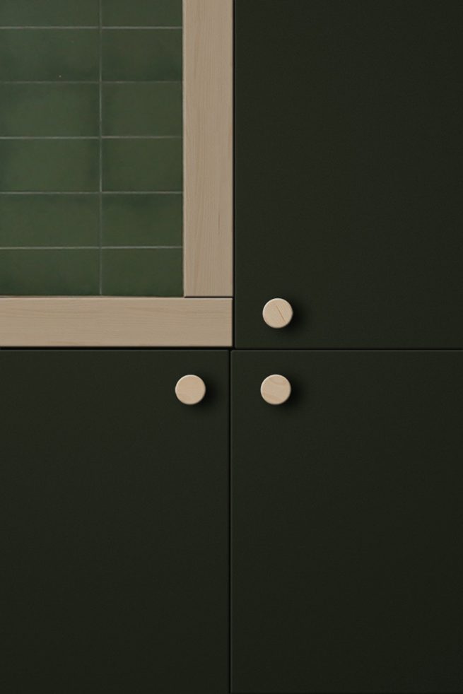 Projekt salonu - projekt szafek kuchennych