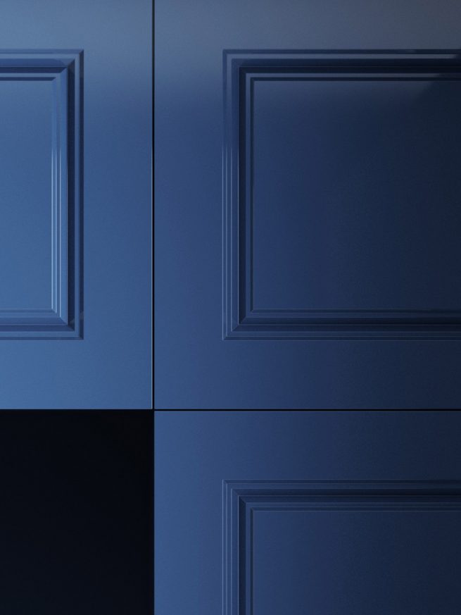 Projekt wnętrz - dekoracja ściany