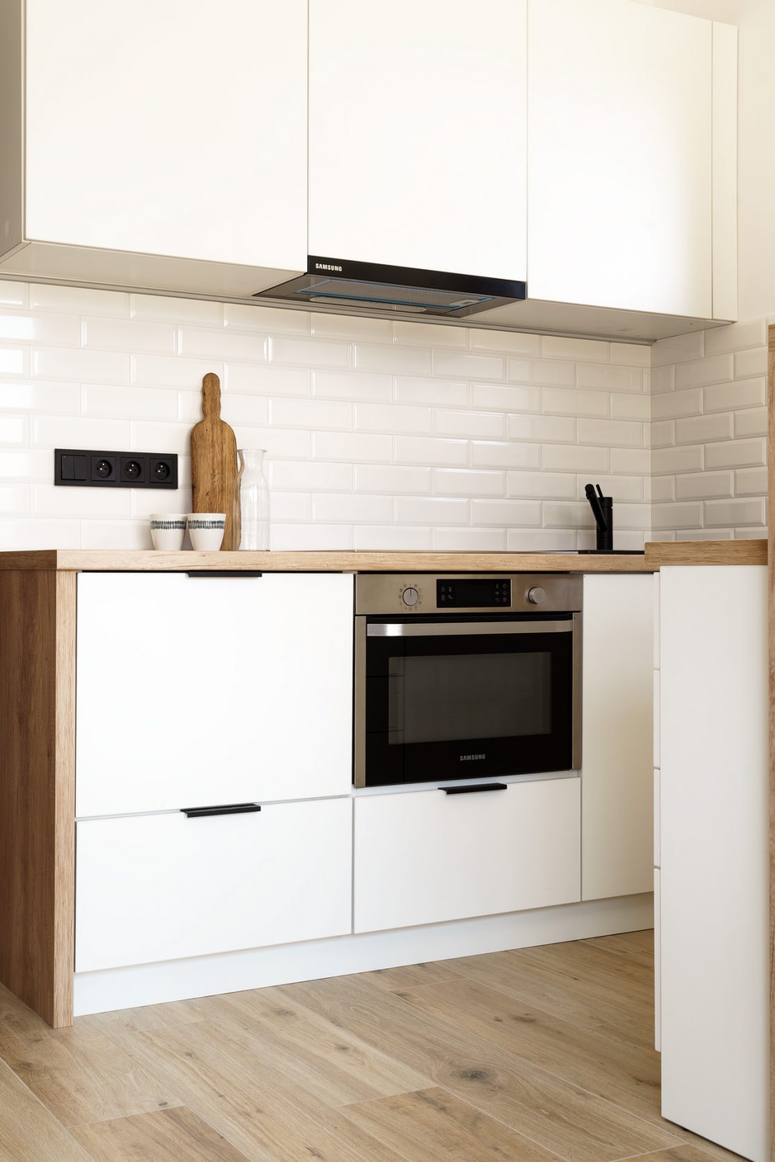 domki całoroczne, kuchnia, piekarnik